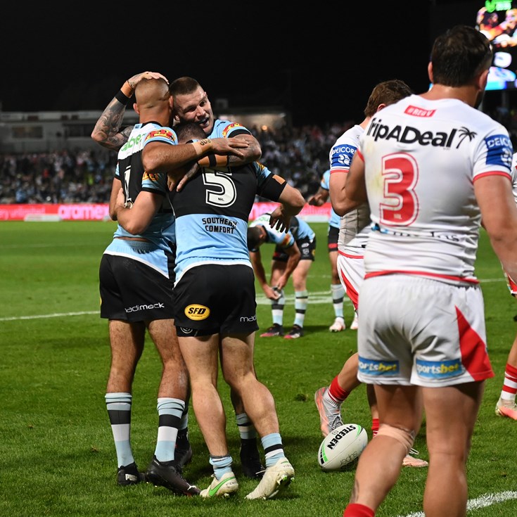 Sharks clinch golden point derby win over Dragons