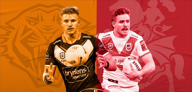 Wests Tigers v Dragons: Roberts in, Joey out; Beale gets a start