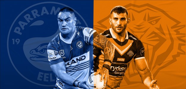 Eels v Wests Tigers: Lussick the new rake; Mbye out
