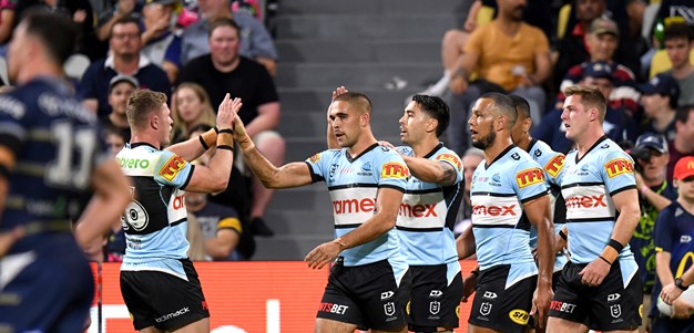 Sharks hold off fast finishing Cowboys