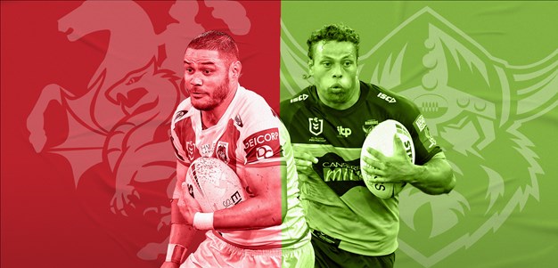 Dragons v Raiders: Sloan to debut; Soliola to start