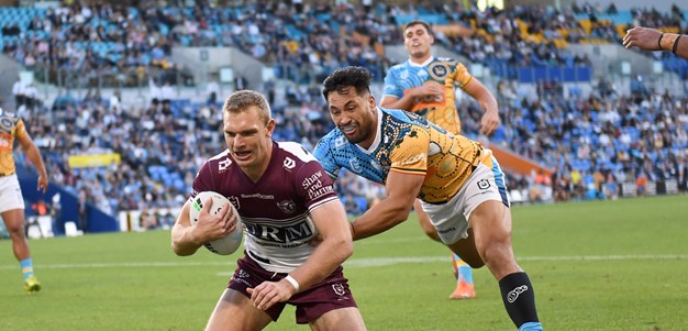 Hot and cold Coast: Titans blow big lead as Manly surge past half-century