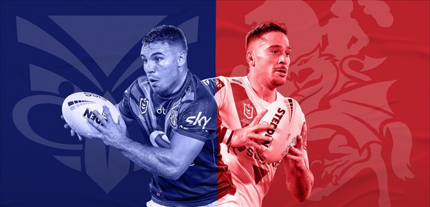 Warriors v Dragons: Townsend, DWZ straight in; Dufty back on deck