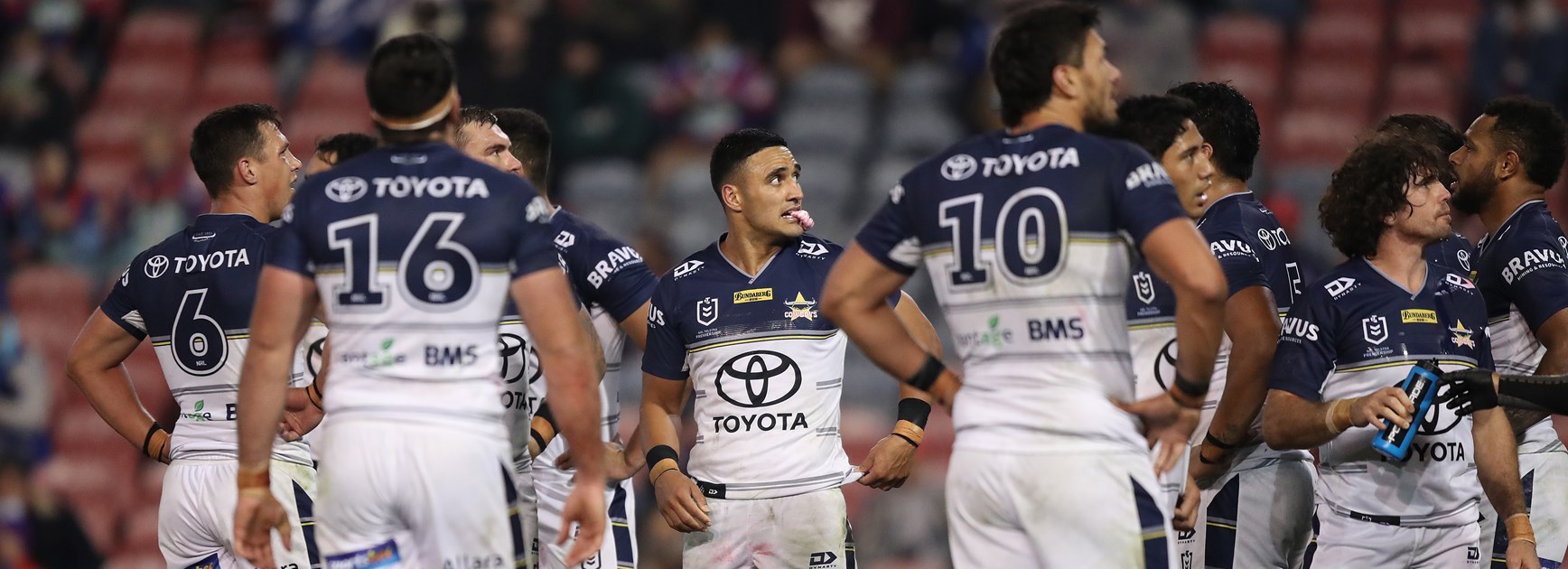 Disappointed North Queensland Cowboys.
