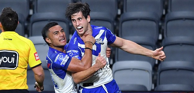 Bulldogs backline boost after improved performance rattles Roosters