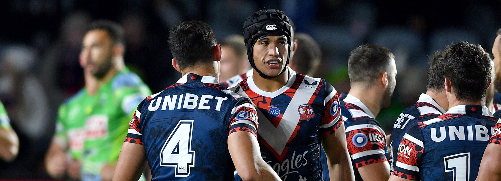 Roosters youngster Joseph Suaalii.
