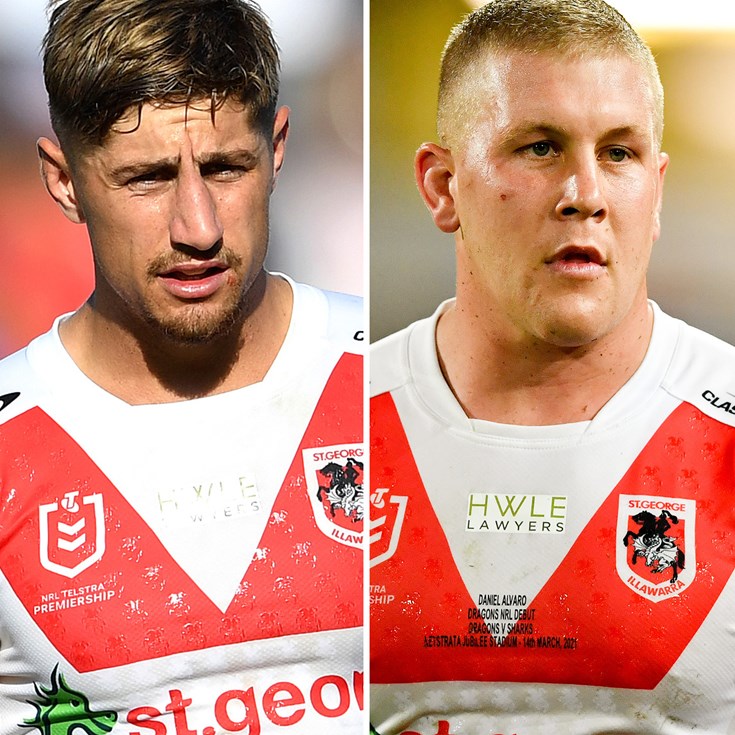 Dragons duo set to stay outside relocated team bubble