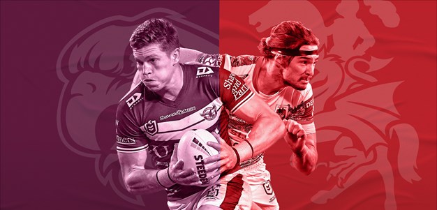 Sea Eagles v Dragons: DCE, Turbo out; Hunt, Sims to play