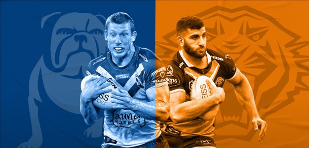 Bulldogs v Wests Tigers: Napa to start, no Flanagan; Mbye to fill Laurie void