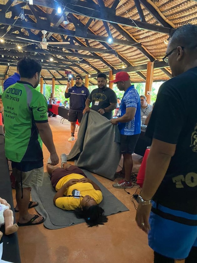 More than 70 players, coaches and officials officials from Tongan communities have participated in the five-day program.