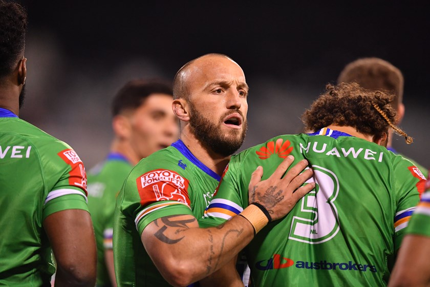 Canberra hooker Josh Hodgson.