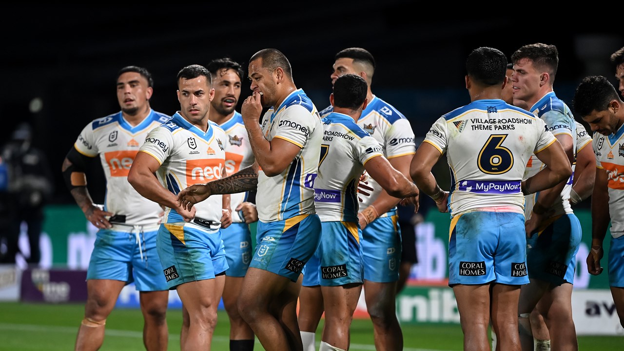 Nrl 2021 Gold Coast Titans Finals Jarrod Wallace And Corey Thompson Lament Close Losses Nrl
