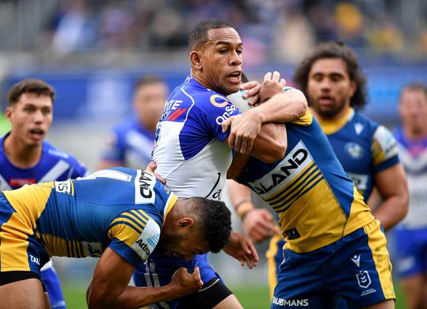 Bulldogs centre Will Hopoate.
