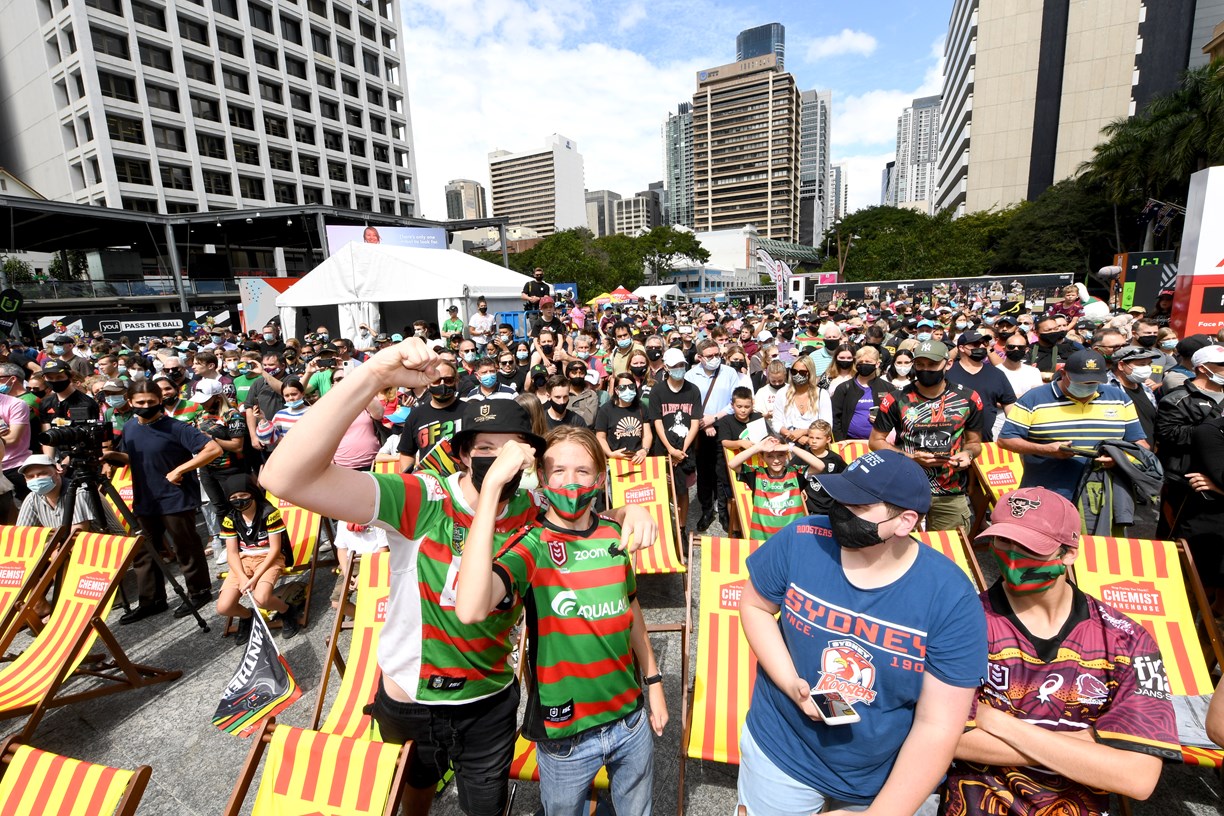 Fan Fest a colourful spectacle at King Wally Square