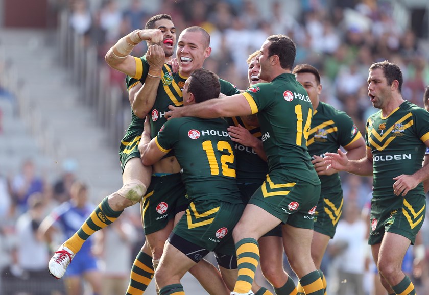 David Klemmer made an impressive start to his Test career in the 2014 Four Nations.