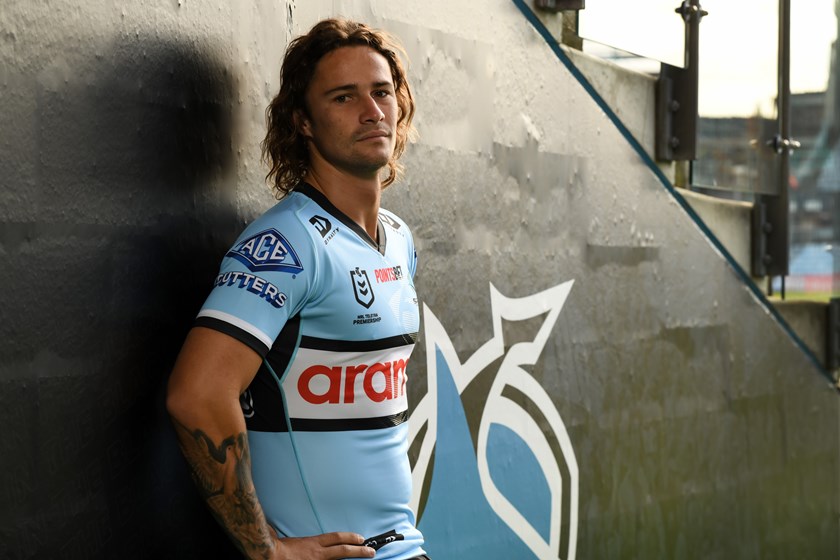 Sharks star recruit and chief playmaker Nicho Hynes