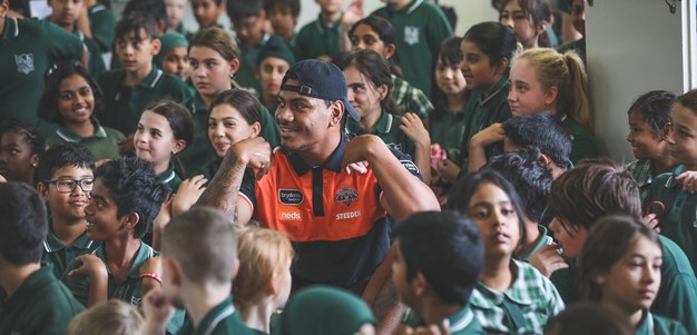 NRL stars spreading rugby league gospel at Community Blitz