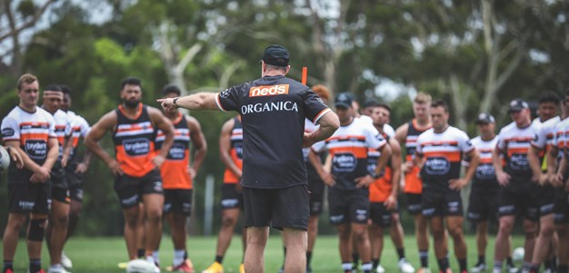 Training cancelled for Wests Tigers after COVID-19 case