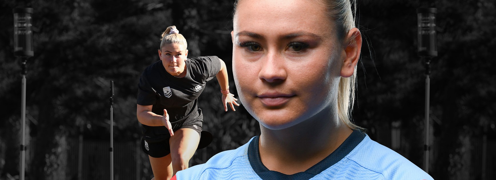 NSW Blues representative Keeley Davis.