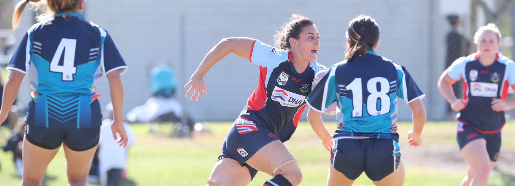 Combined Affiliate States Women take on the ADF in 2019.
