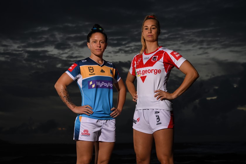 The Titans and Dragons will square off for a chance to play in the NRLW grand final.