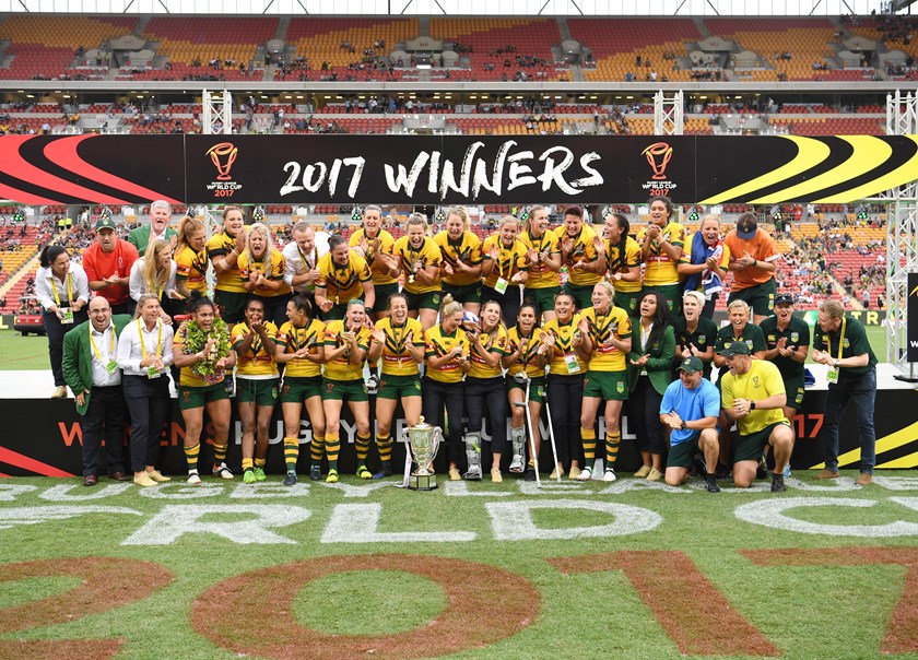 Only nine players remain in the NRLW from Brad Donald's 2017 World Cup squad.