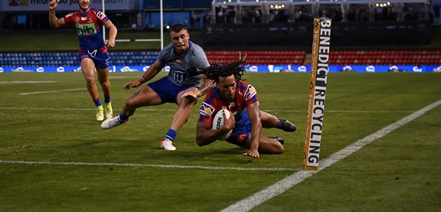 Bulldogs secure draw after Knights fire early