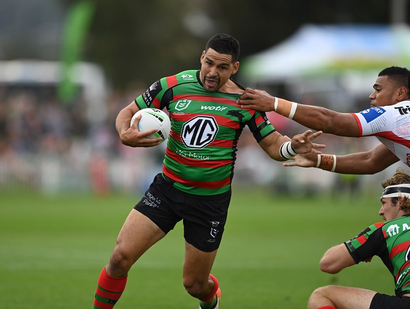 Rabbitohs playmaker Cody Walker in the 2022 Charity Shield