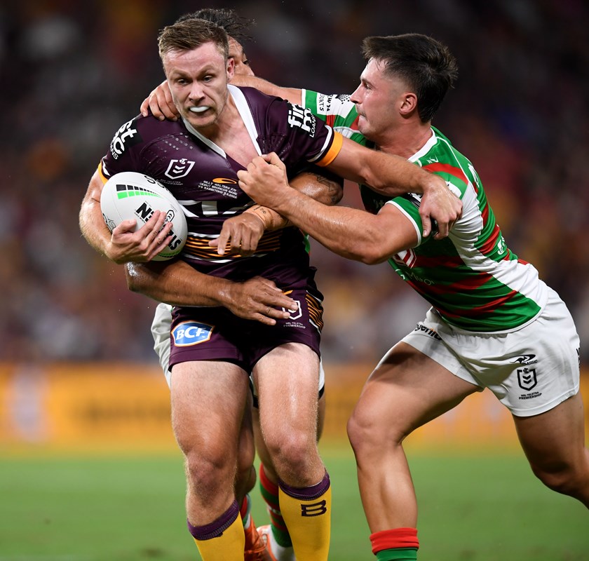 Billy Walters played under his father for the first time in the round one defeat of South Sydney