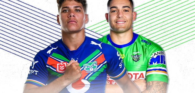 Warriors v Raiders: Asi starts in new colours; Whitehead ruled out