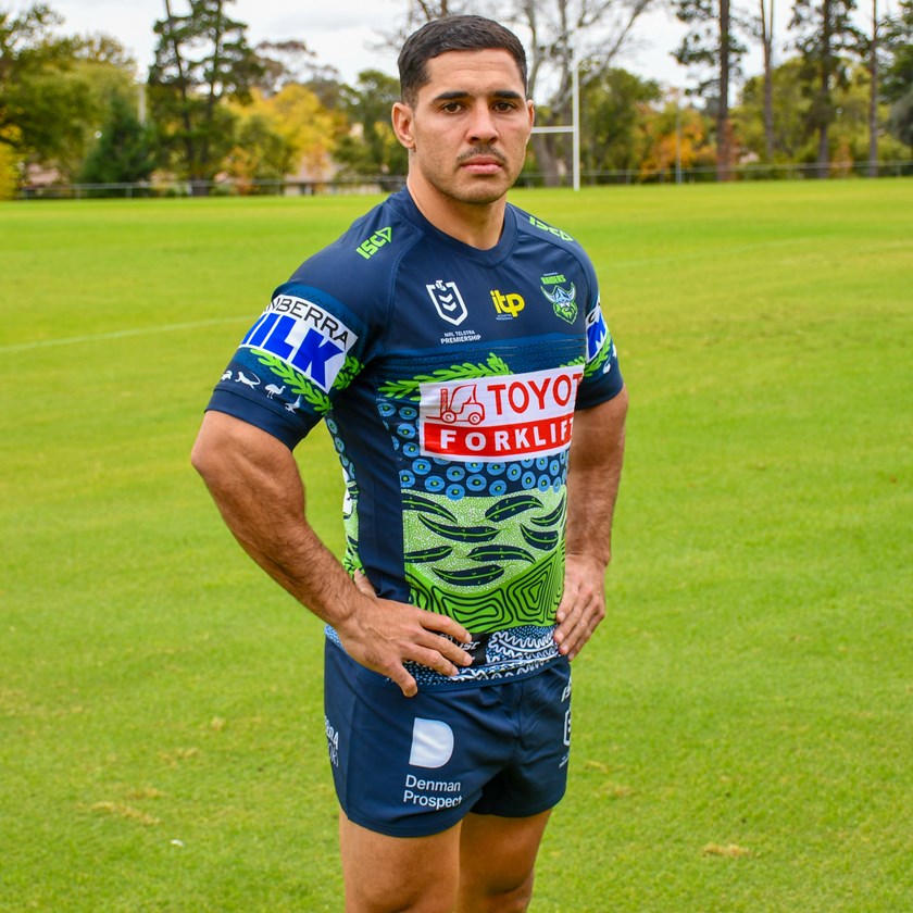 Enduring Connections' - Raiders 2022 Indigenous Jersey