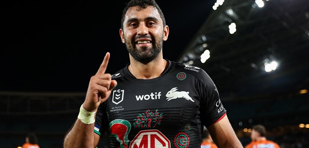 Try and mighty: Johnston sets new record in Rabbitohs rout