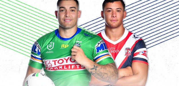 Raiders v Roosters: Frawley steps up; Waerea-Hargreaves ruled out