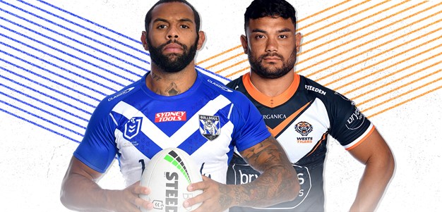 Bulldogs v Wests Tigers: Morrin set to debut; Doueihi ready to go