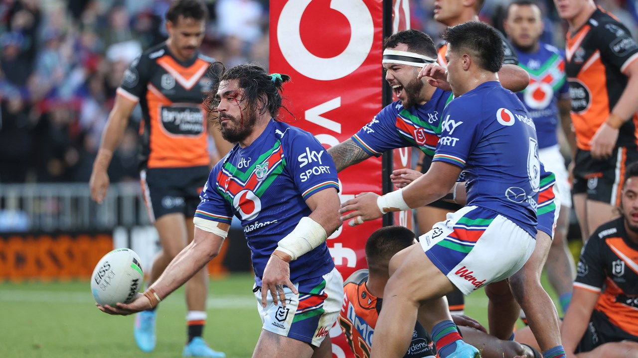 NRL 2022, New Zealand Warriors v Wests Tigers match report round