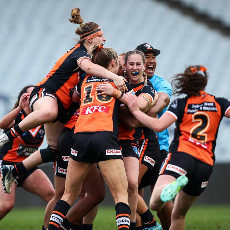 Wests Tigers claim NSW Women's Premiership in golden point thriller