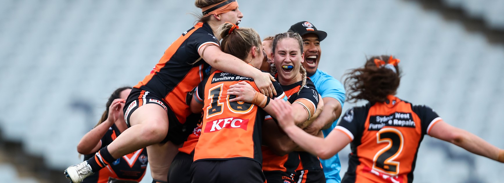 Tigers claim NSW Women's Premiership in epic Grand Final