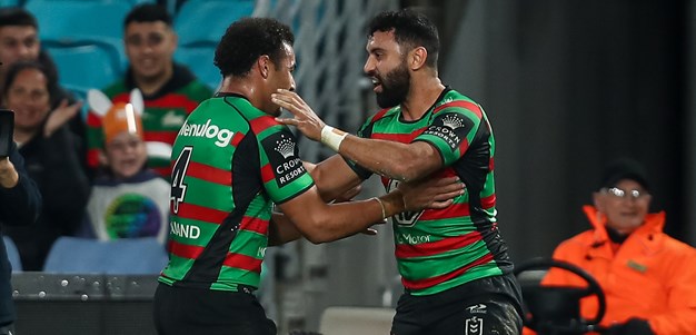 Johnston doubles up as Rabbitohs quell Storm