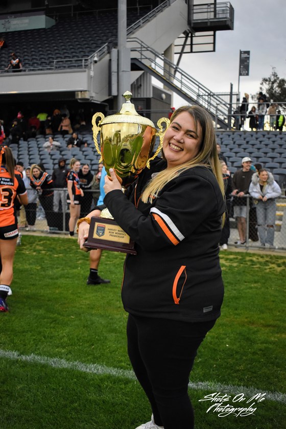 Wests Tigers Harvey Norman Women's Team Manager Jess Schwartz.