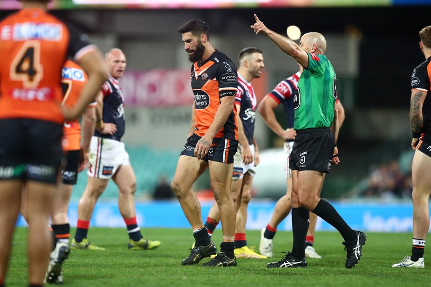 Cummins then sent Tamou off after further comments