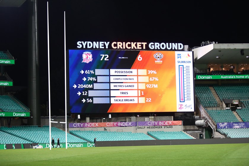The Roosters sign off from the SCG with a memorable victory.