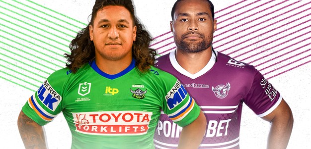 Raiders v Sea Eagles: Cotric ruled out; Trbojevic replaces Harper