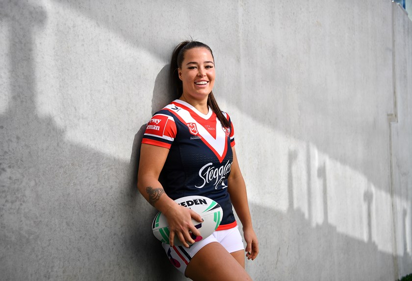 Roosters captain Isabelle Kelly.