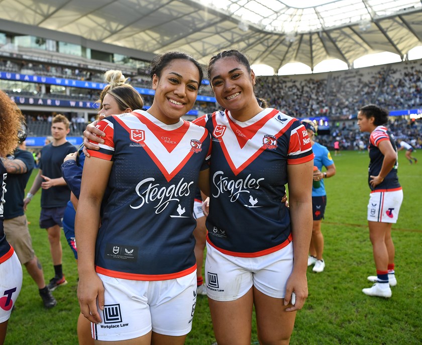 Pani Hopoate and Otesa Pule are emerging players to watch in the NRLW.
