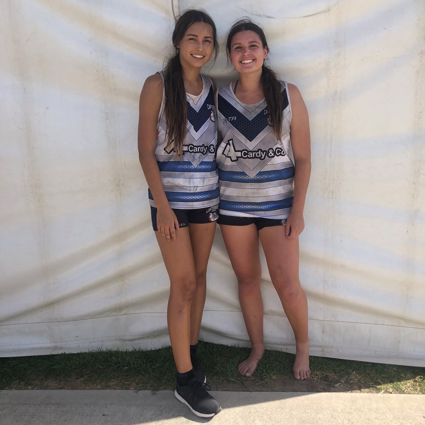 Bobbi and Andi Law will represent the Indigenous All Stars on Saturday.