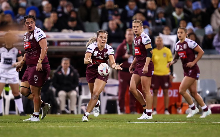 Lauren Brown could quite easily bolt into the Jillaroos squad for the World Cup.