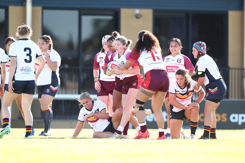 Queensland Rubys recorded a comfortable win over South Australia.