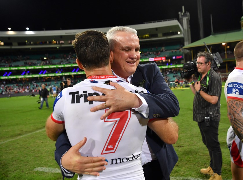 Anthony Griffin and Ben Hunt have enjoyed a long relationship