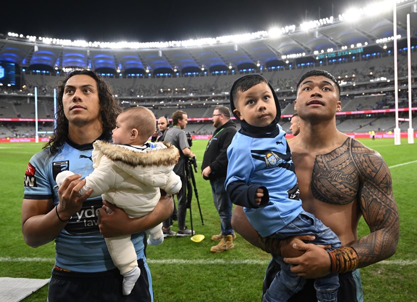 Blues and Panthers team-mates Jarome Luai and Brian To'o will honour their Samoan heritage at the World Cup