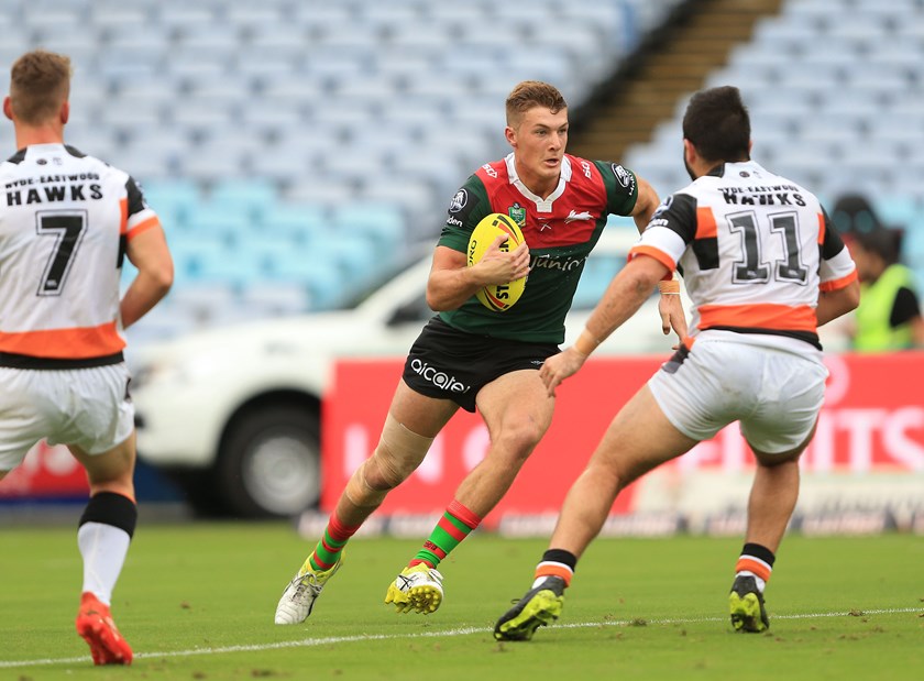 Campbell Graham started 2017 playing NYC for Souths and by the end of the year had graduated to the NRL.